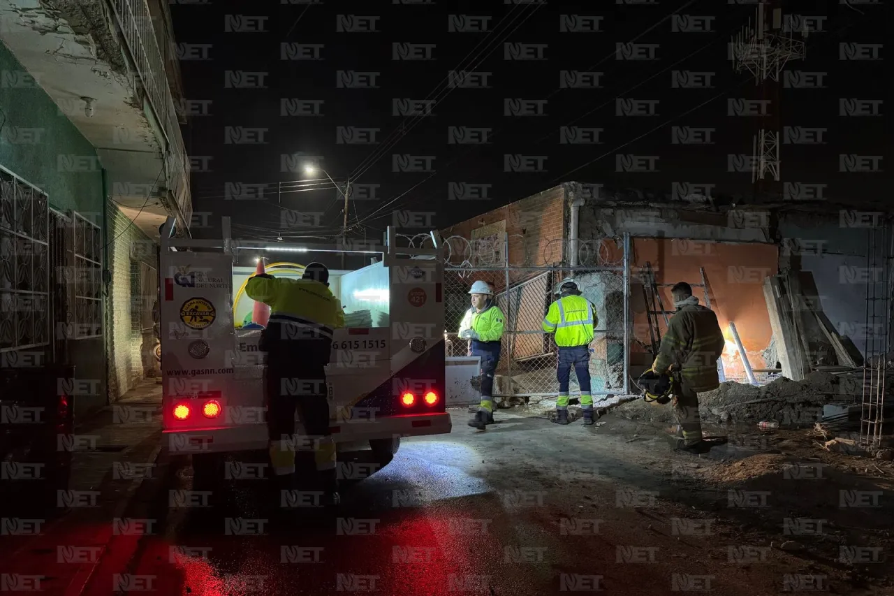 Fuga de gas en la colonia Chaveña moviliza a bomberos