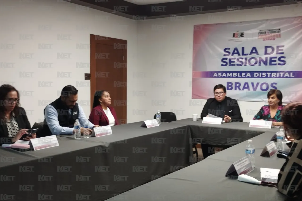 Instalan Asamblea Distrital Bravos para organizar elección del Poder Judicial
