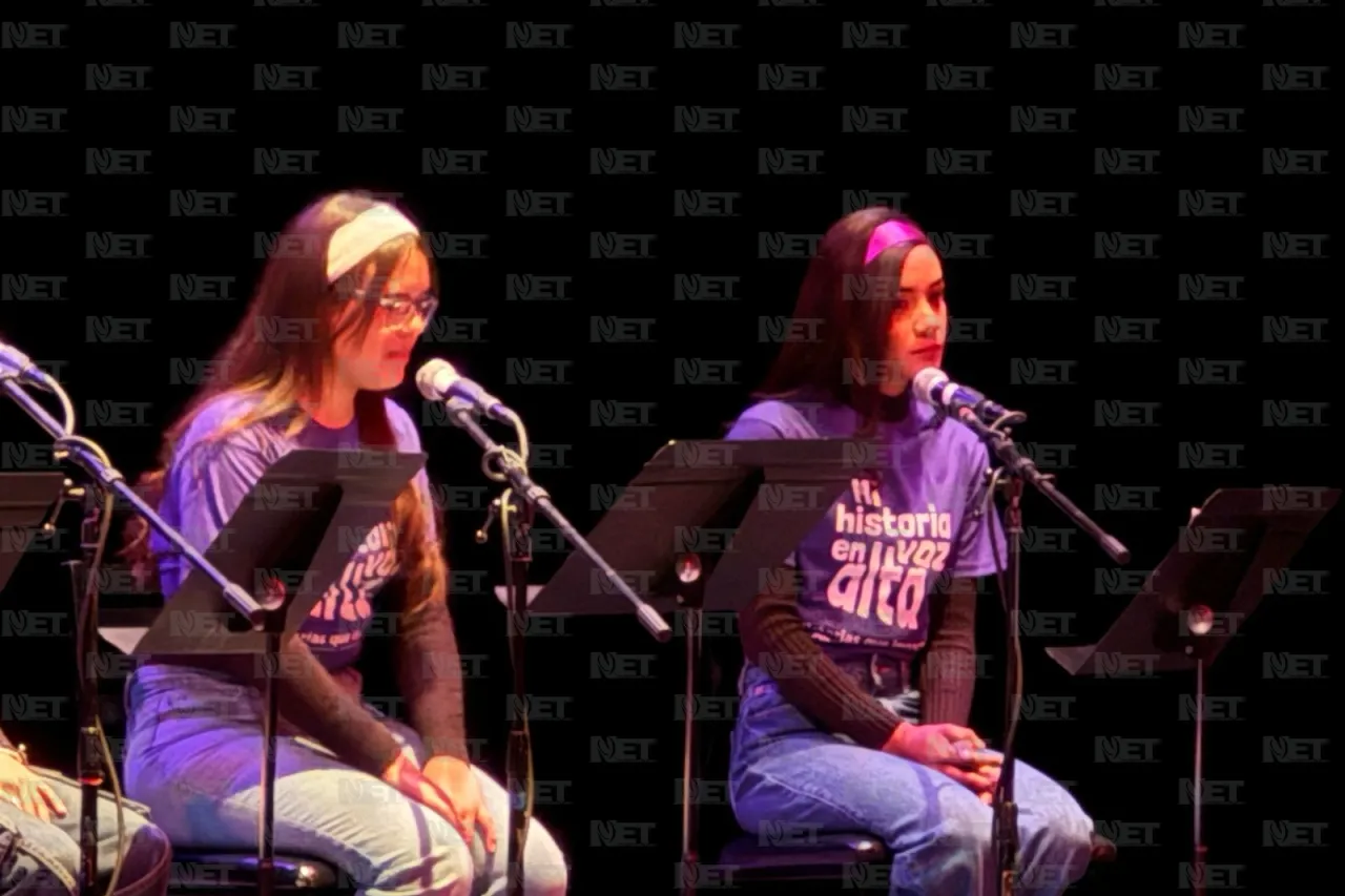Mi Historia en Voz Alta: alumnas del Cecytech presentan obra vs violencia