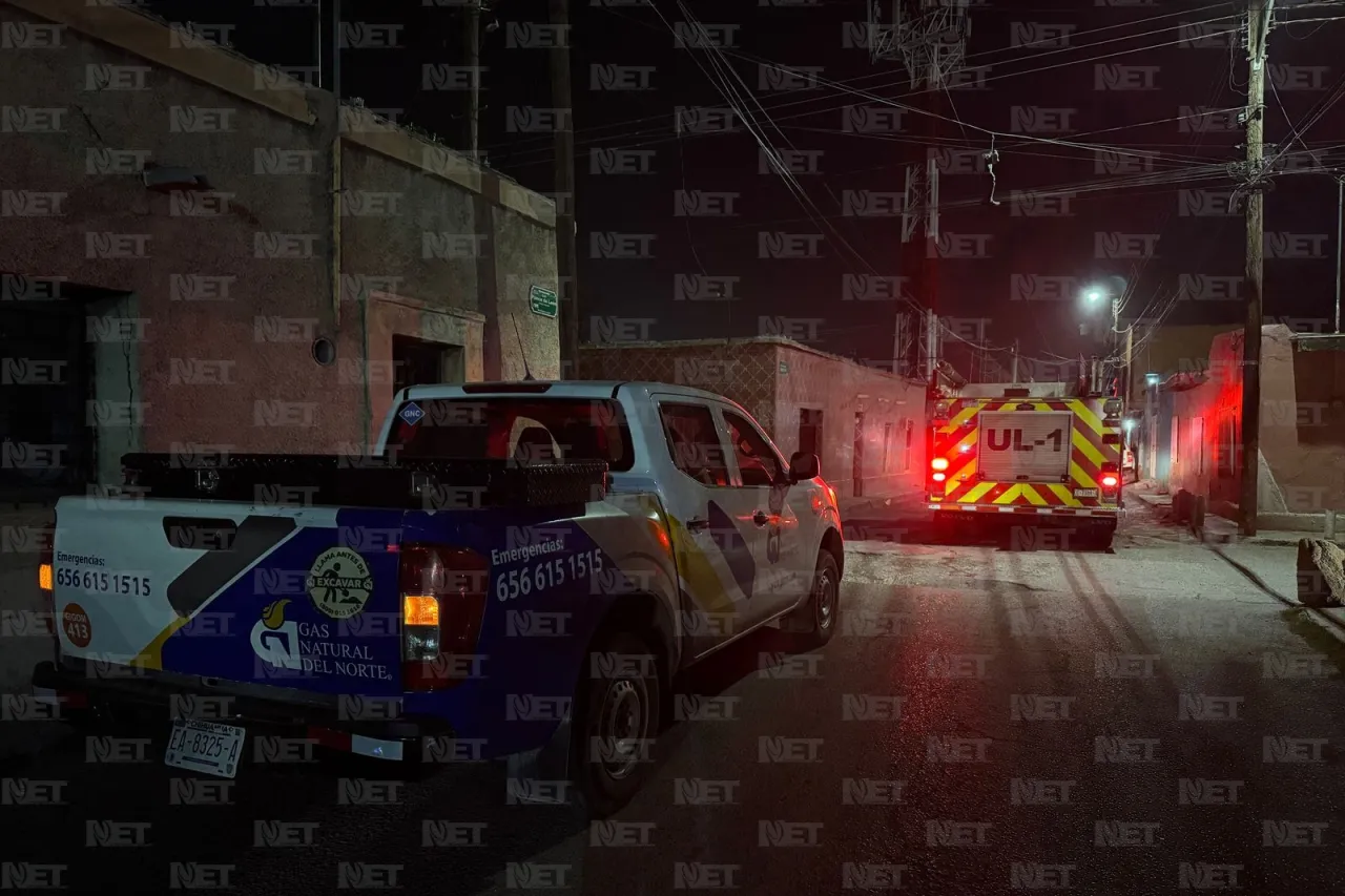 Fuga de gas en la colonia Chaveña moviliza a bomberos