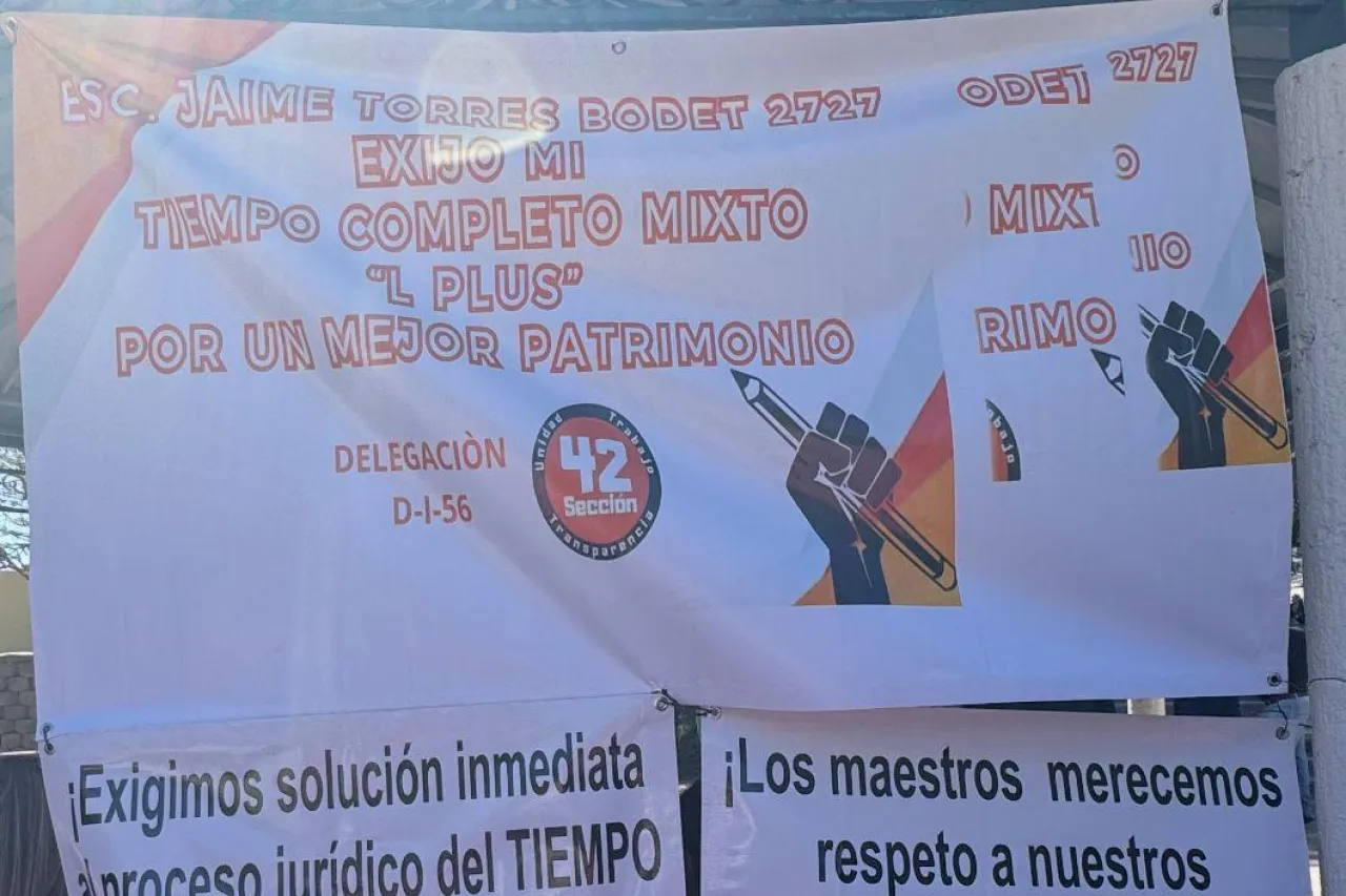 Exigen docentes estatales aplicación del tabulador clave L plus en su sueldo
