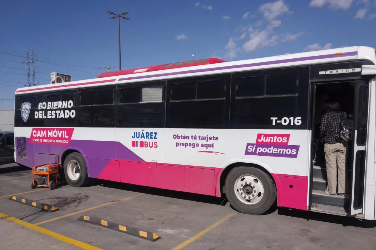 Ubica los módulos de credencialización del Juárez Bus la próxima semana