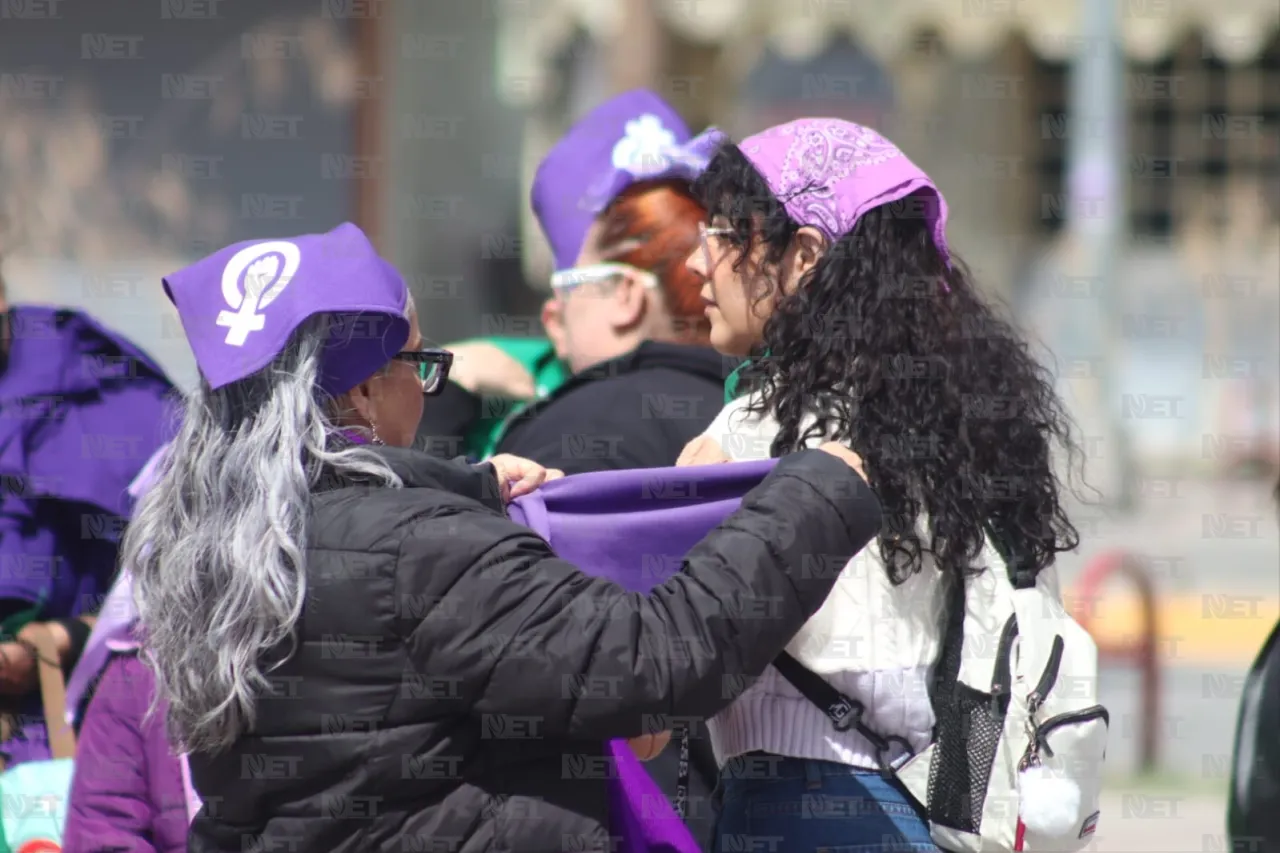 Inicia marcha separatista en Juárez por el 8M