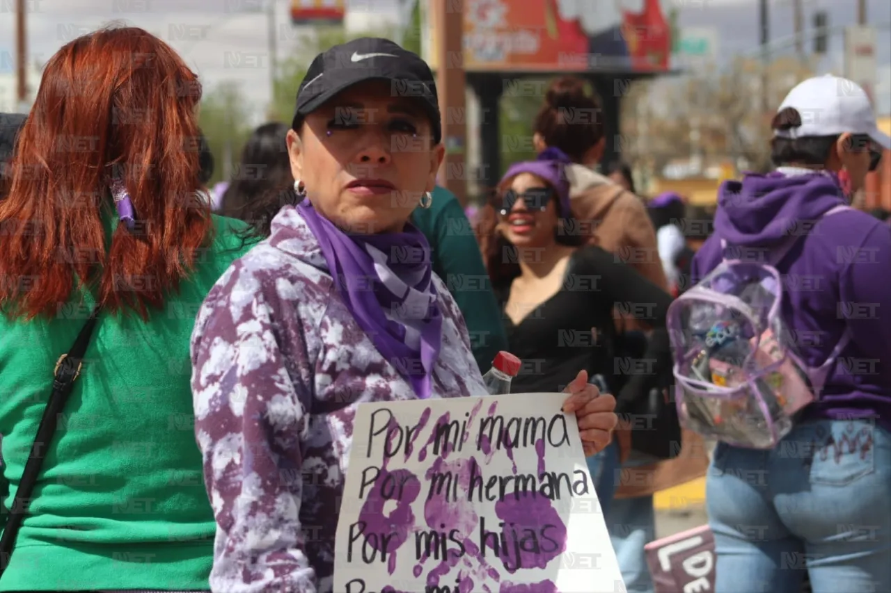 Inicia marcha separatista en Juárez por el 8M