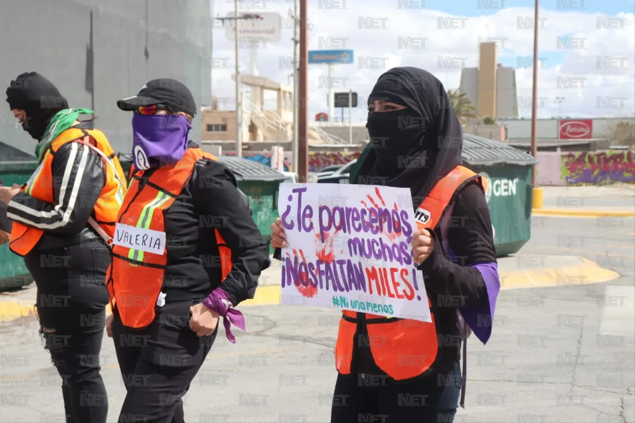Inicia marcha separatista en Juárez por el 8M