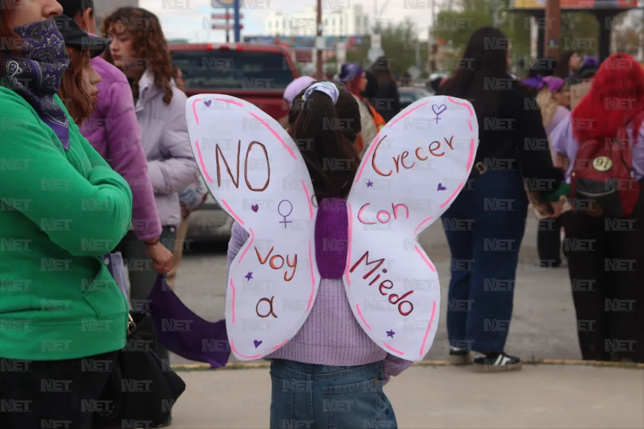 Inicia marcha separatista en Juárez por el 8M