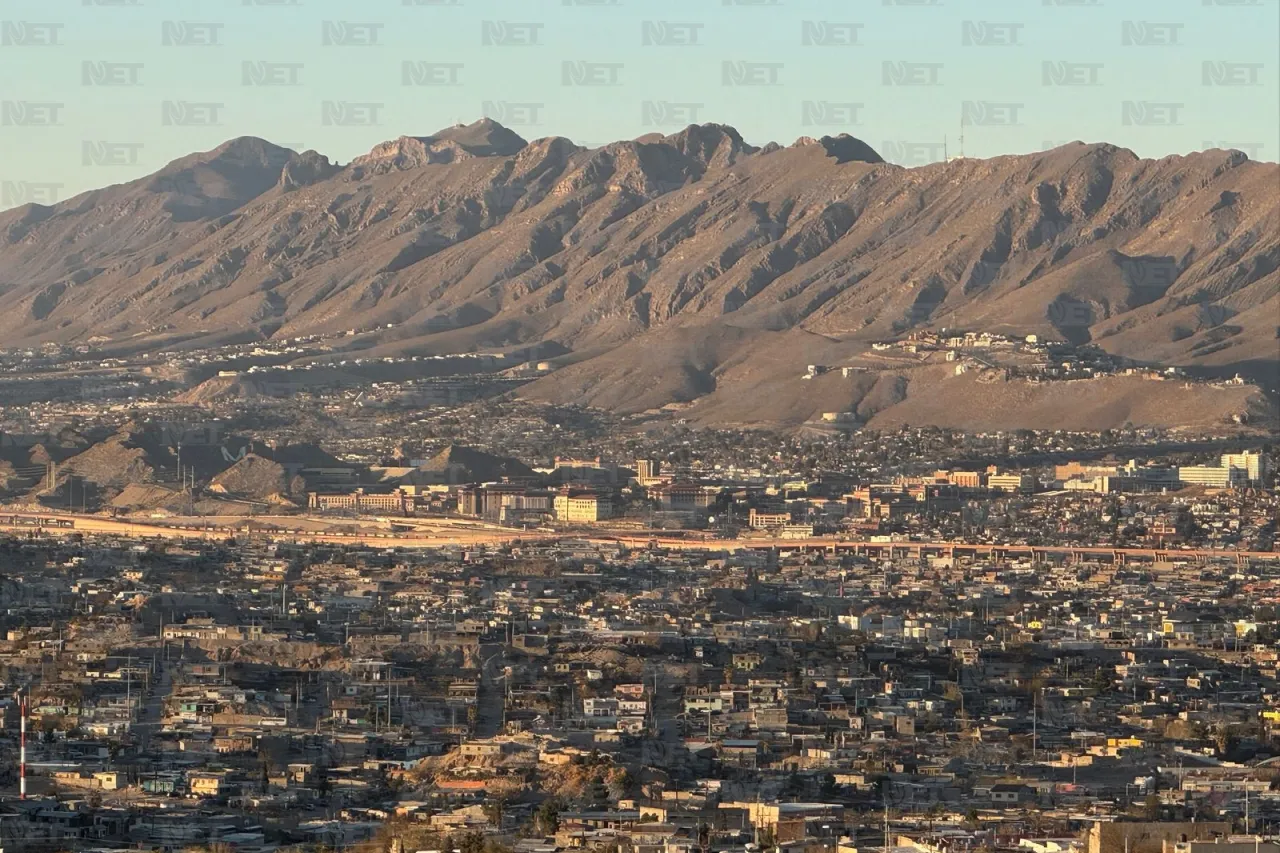 Vista panorámica de Ciudad Juárez desde el Camino Real