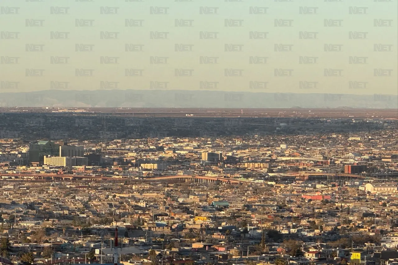 Vista panorámica de Ciudad Juárez desde el Camino Real