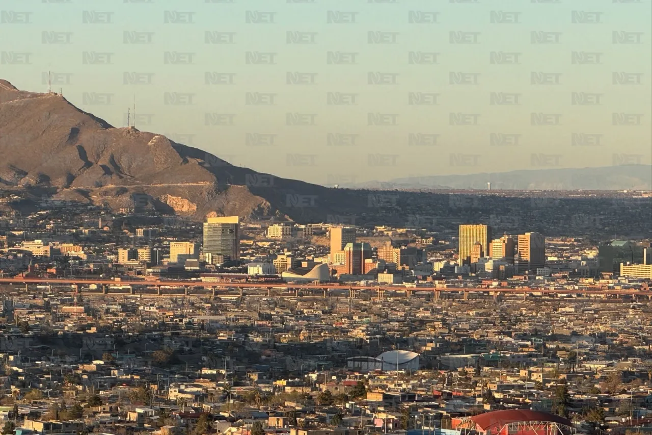 Vista panorámica de Ciudad Juárez desde el Camino Real
