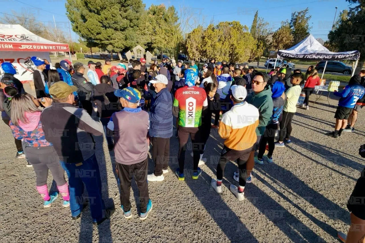 Corredores de Juárez, trotan con causa en El Chamizal