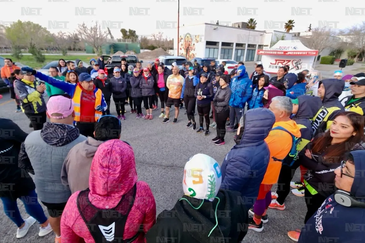 Corredores de Juárez, trotan con causa en El Chamizal