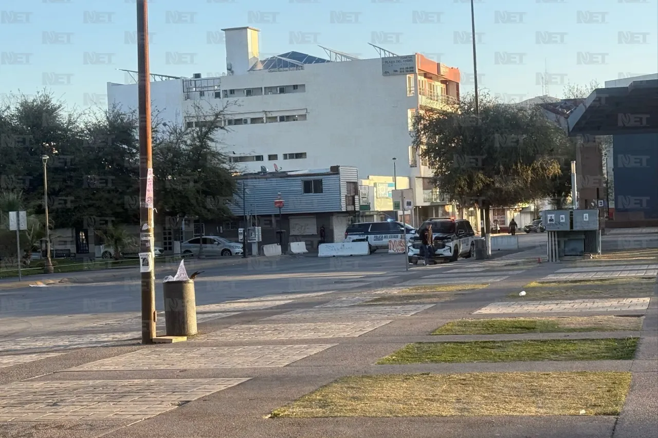 Amanece cerrado el Centro Histórico