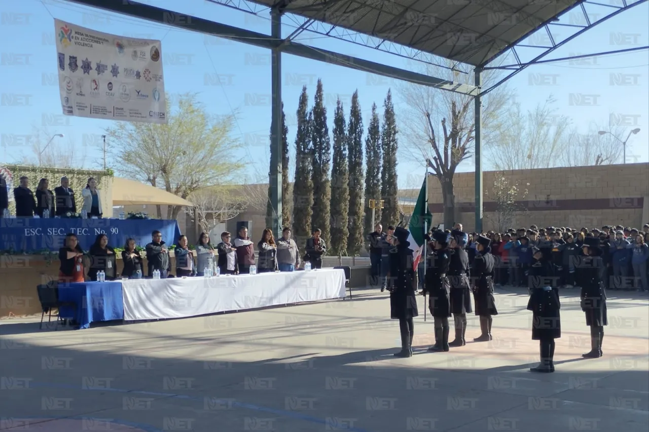 Inicia semana de Prevención y Convivencia Escolar en Técnica No. 90