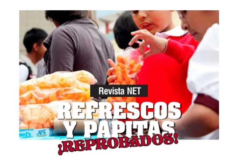 Refrescos y papitas ¡Reprobados en escuelas del país!