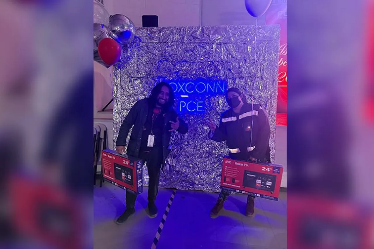 Celebra Foxconn San Jerónimo logros de asistencia perfecta entre sus empleados