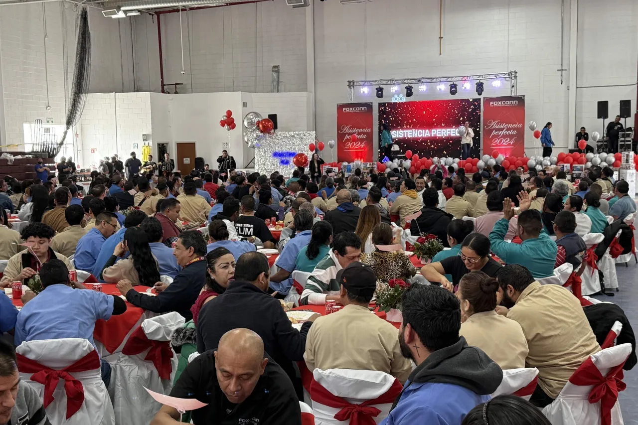 Celebra Foxconn San Jerónimo logros de asistencia perfecta entre sus empleados