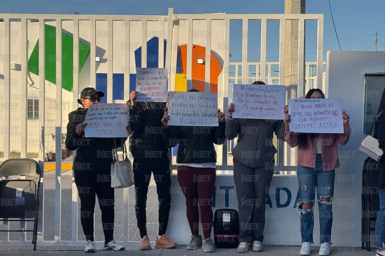 Protestan madres y padres por abusos en guardería; exigen justicia