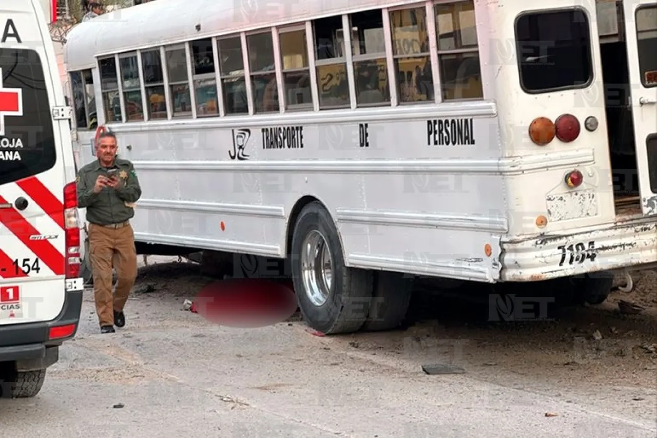 Muere adolescente atropellada por ruta de Transporte de Personal sin frenos