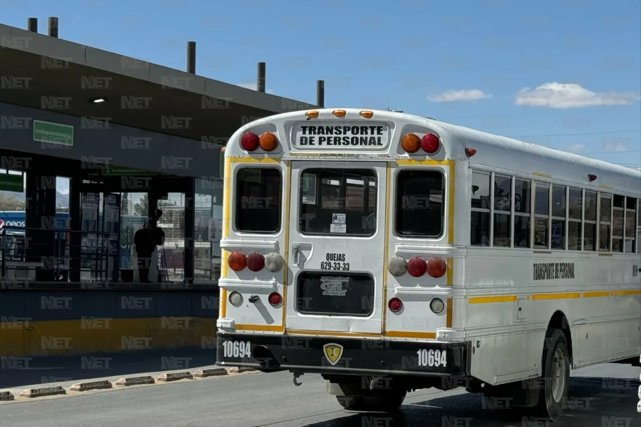 Ningún camión de transporte público se ha plaqueado este año