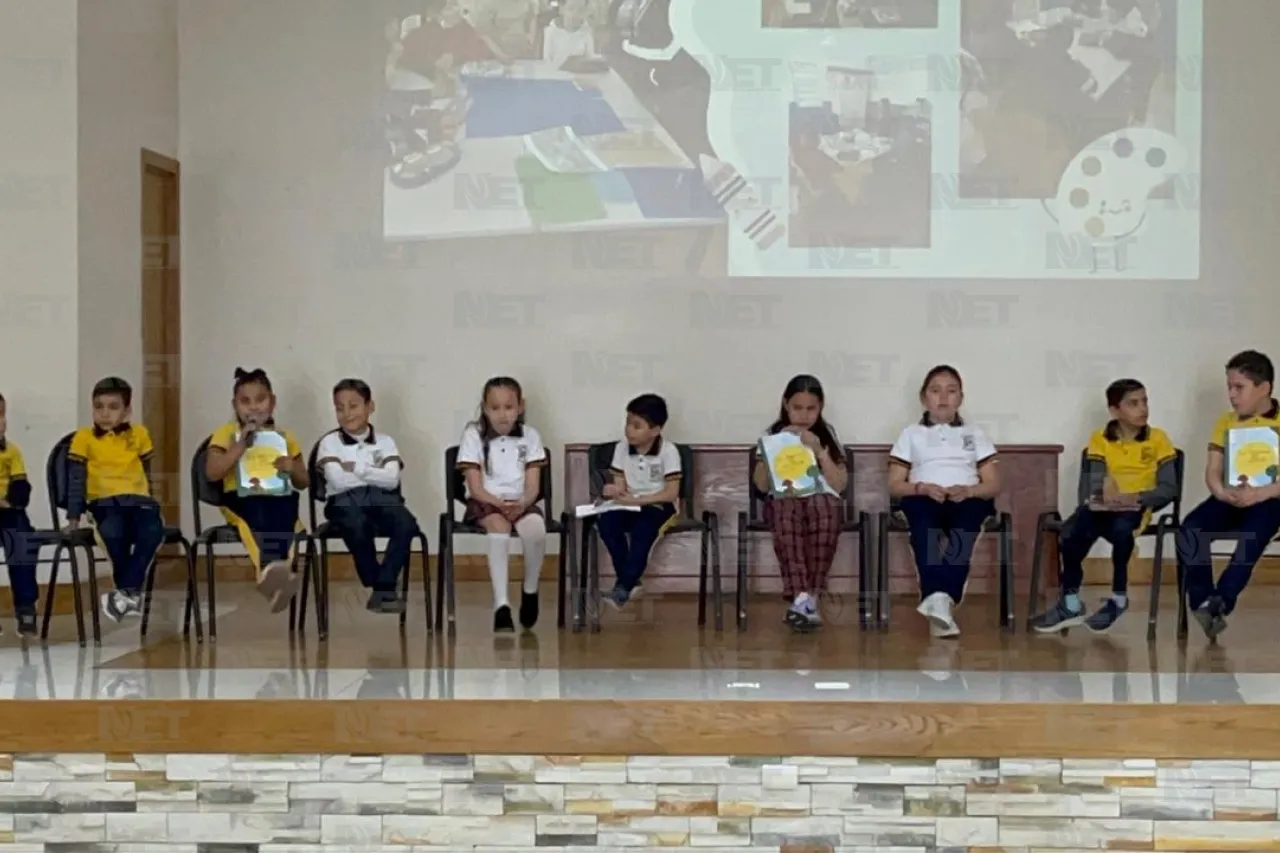 Plasman estudiantes de primaria su contexto a través de un libro