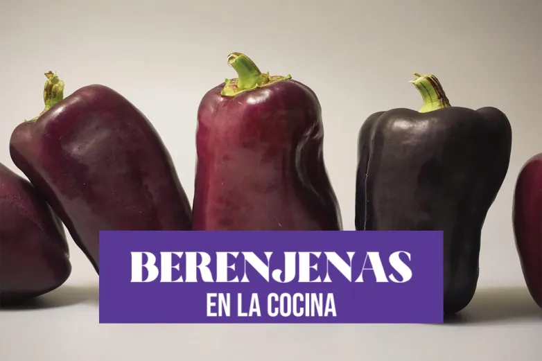 Berenjenas buenas en la cocina