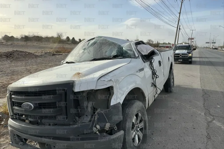 Volcadura en El Sauzal deja varios lesionados