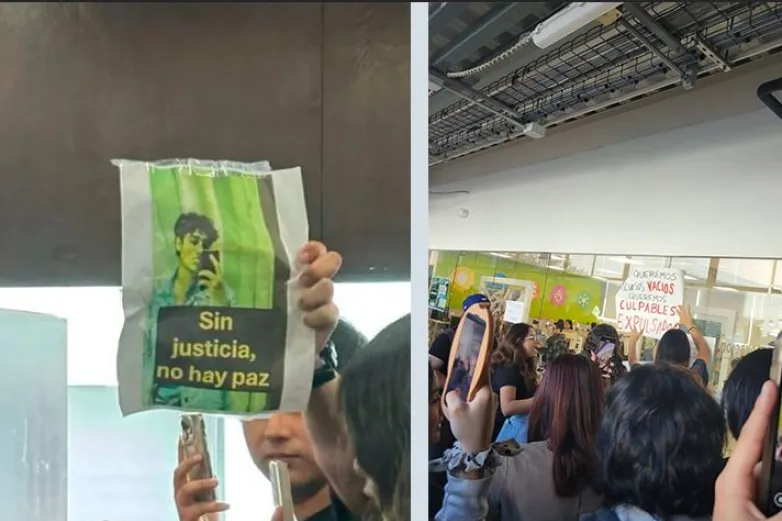 Enfrentan estudiantes a directivos del Tec Milenio tras agresión a Rudy