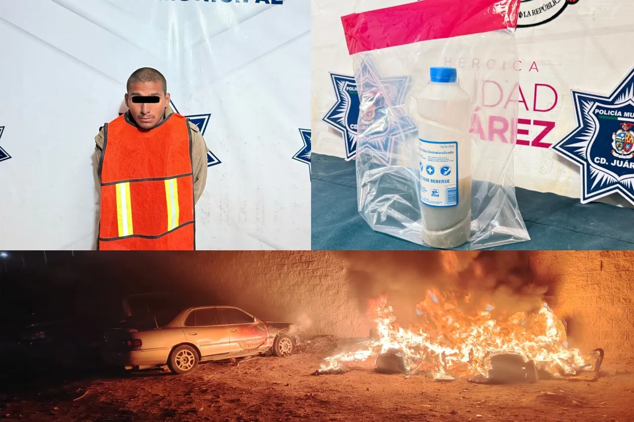 Cae por presuntamente incendiar auto en Hacienda de las Torres