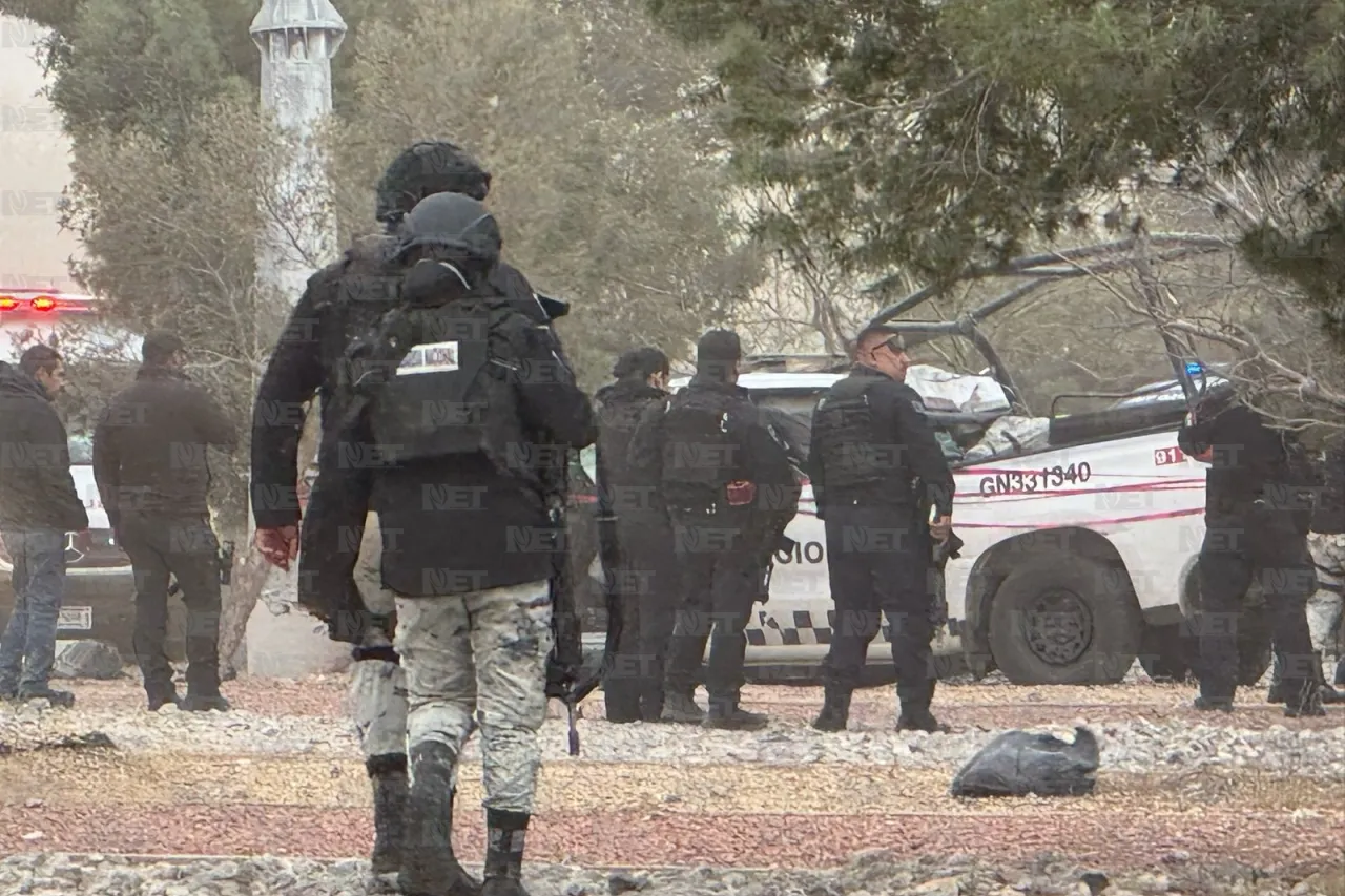 Agentes observaron sujetos armados antes de accidente: GN