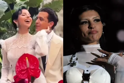 Asegura exempleada de cine que Ángela Aguilar y Nodal eran amantes 