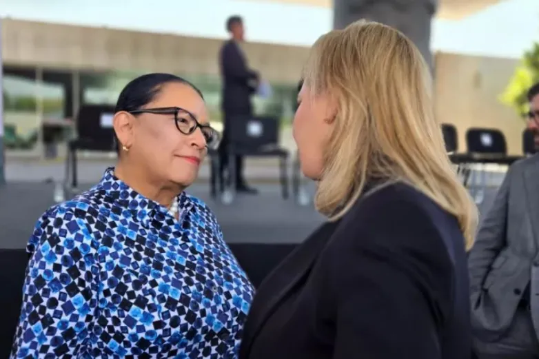 Reunión en Segob: Maru Campos niega agenda sobre Tratado de Aguas