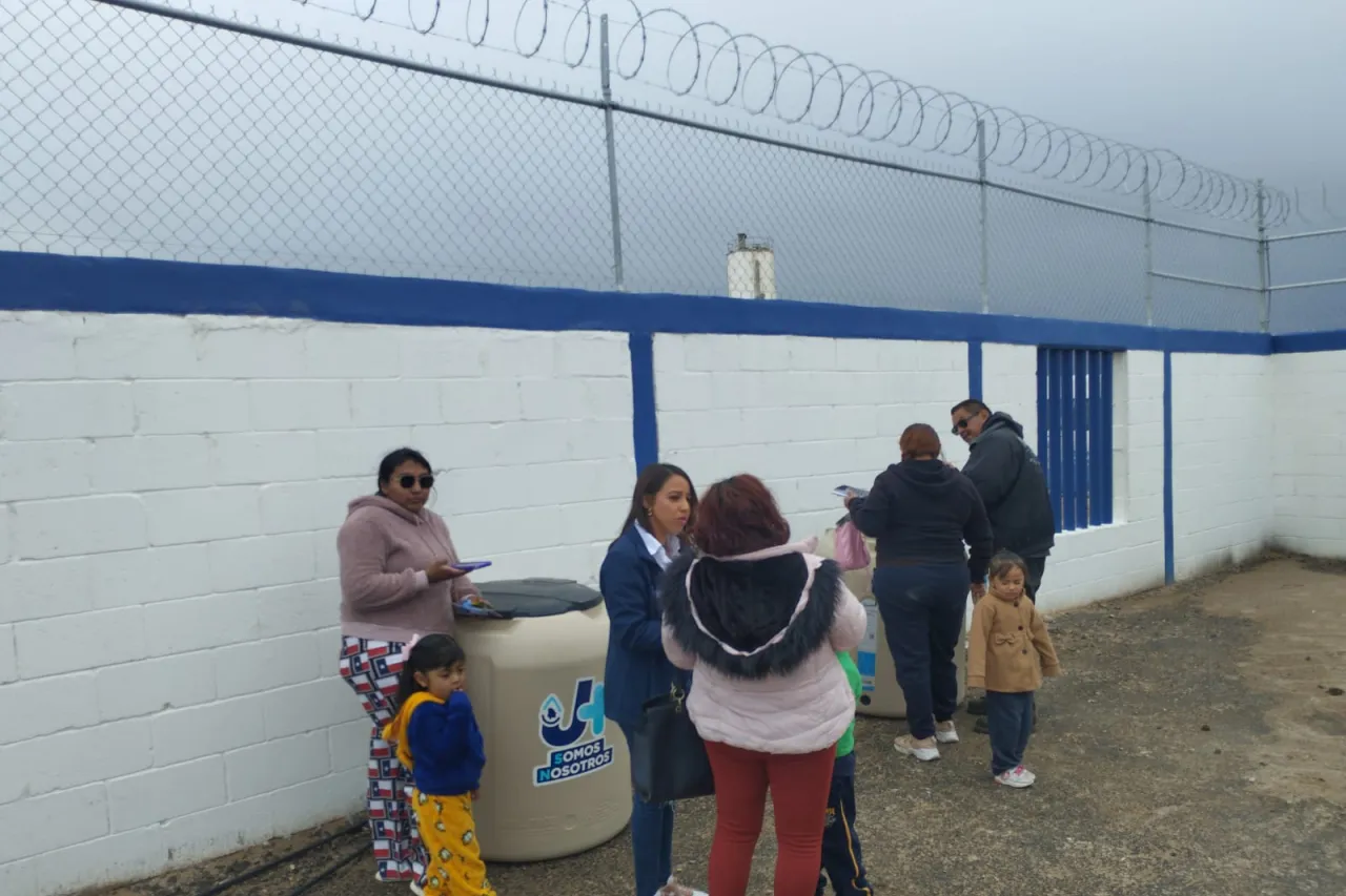 Entrega JMAS rehabilitación de tanque y pozo de Sierra Vista