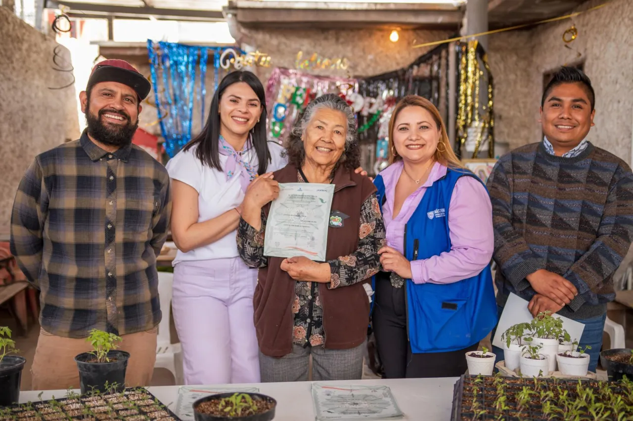 Culminan Taller de Huertos Urbanos en la colonia Lucio Blanco