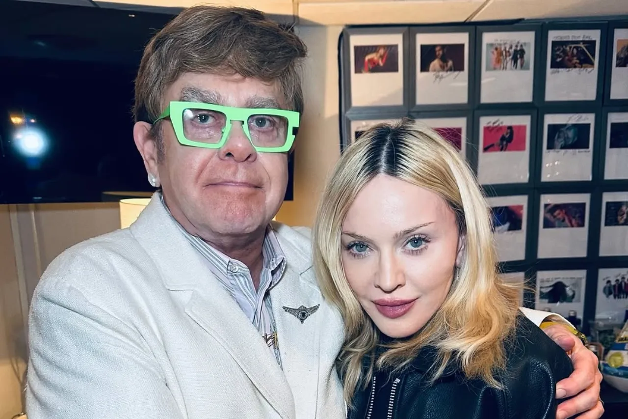 Madonna y Elton John hacen las paces tras más de 20 años de enfrentamiento