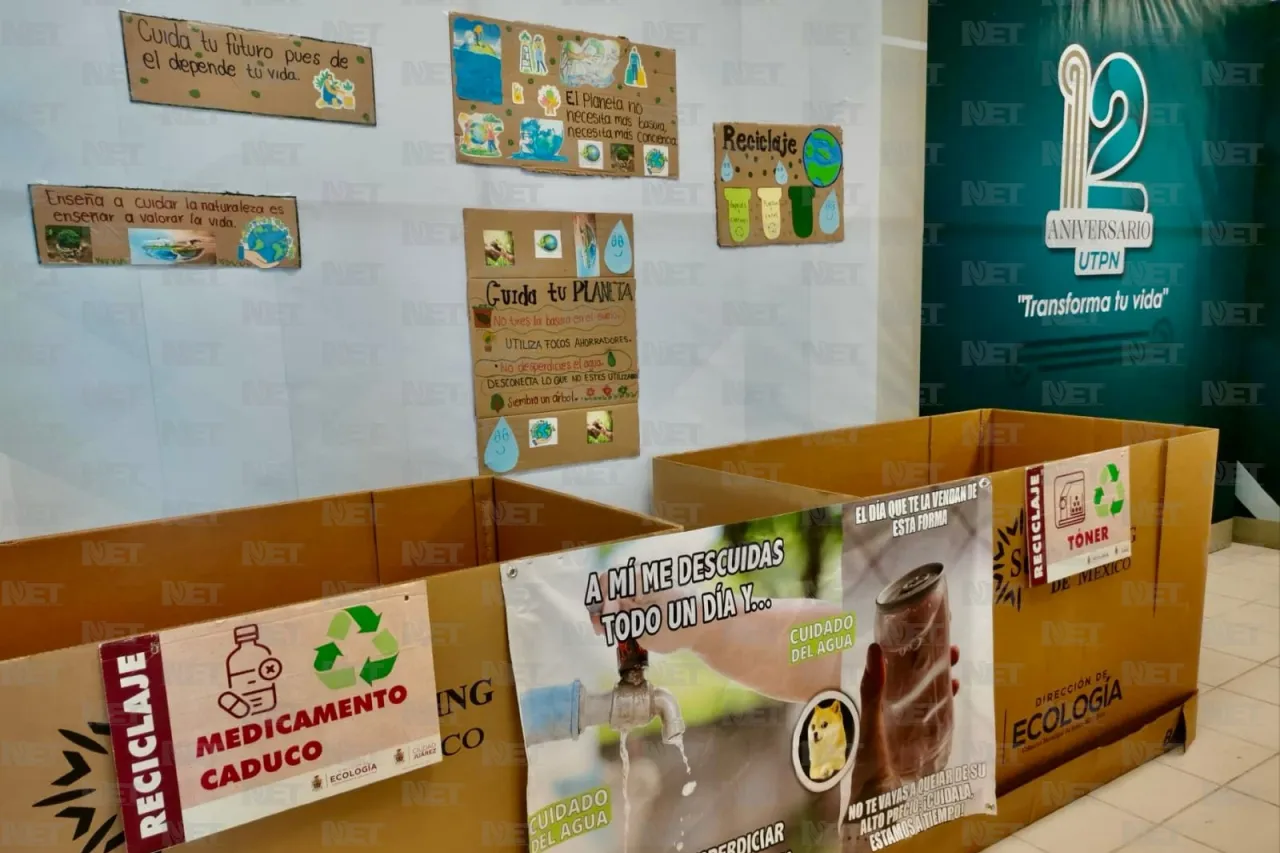 Promueve UTPN el reciclaje con campaña ecológica