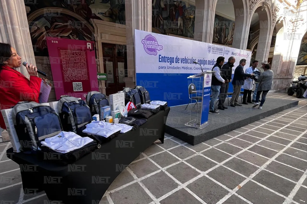 Invierte Estado 12 mdp en equipo y unidades médicas
