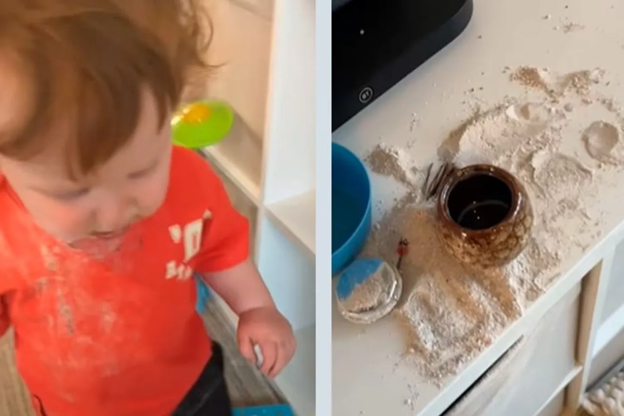 Madre impactada: Su hijo se comió las cenizas del abuelo