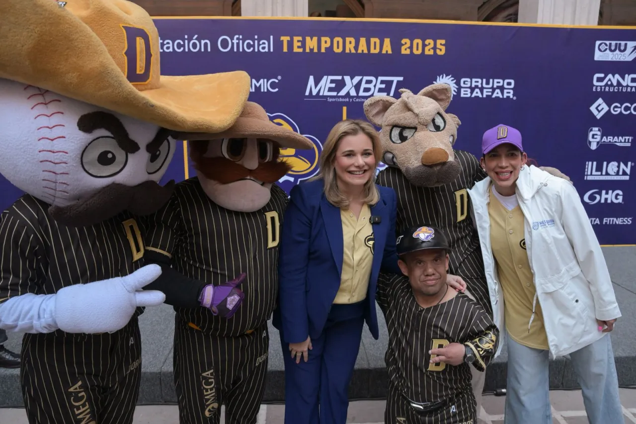 Acompaña Maru Campos a Dorados  en la presentación de la temporada 2025