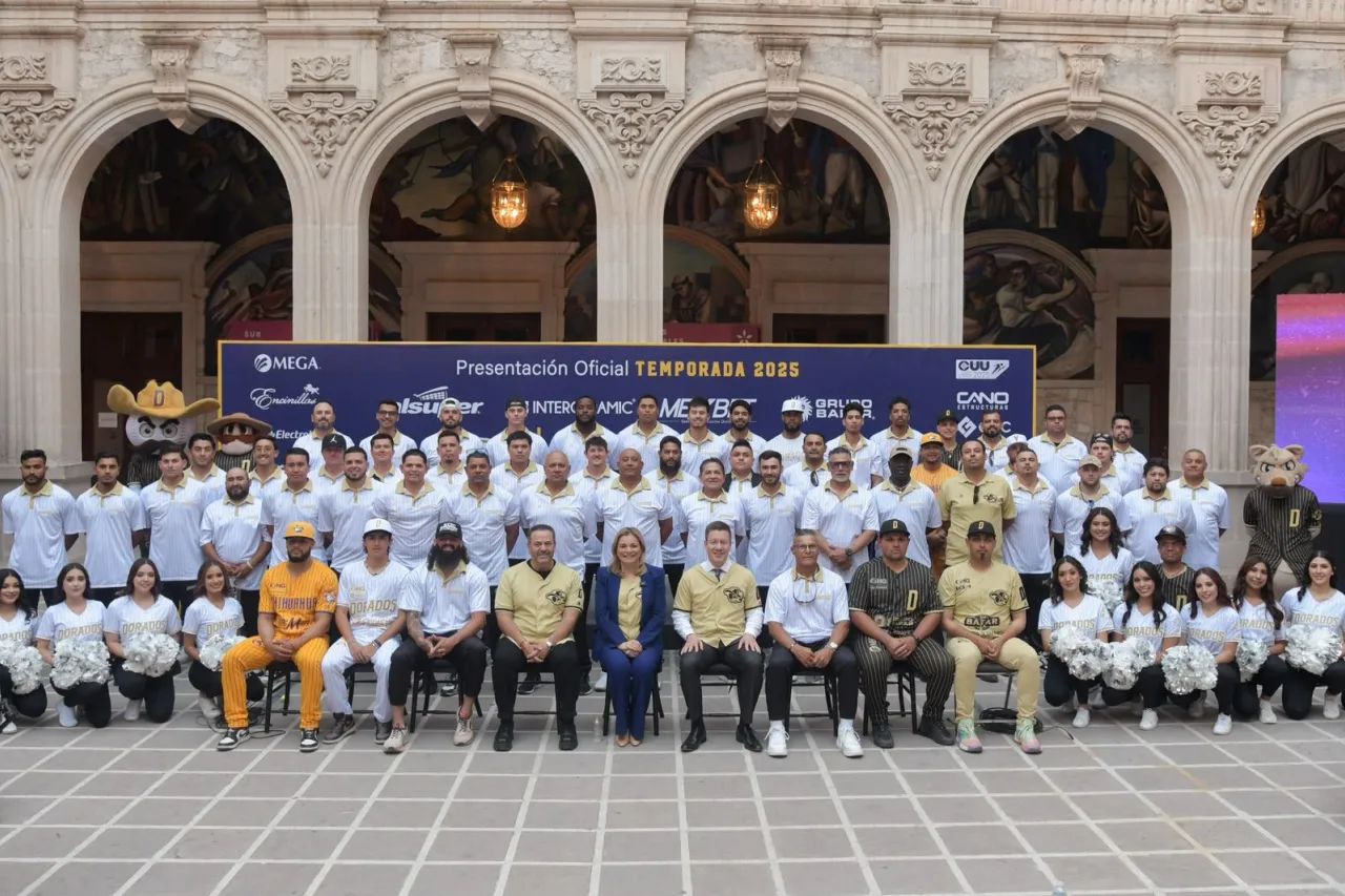 Acompaña Maru Campos a Dorados  en la presentación de la temporada 2025