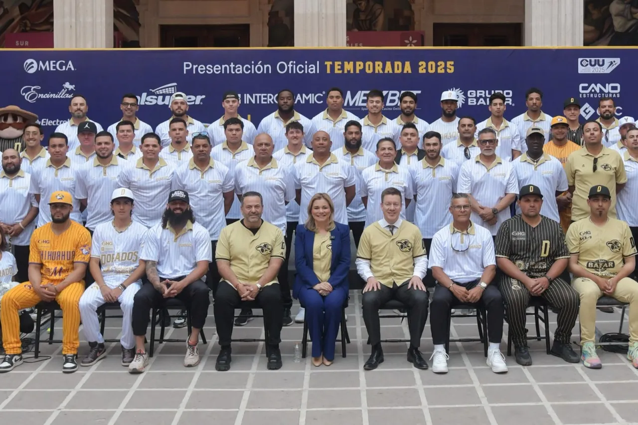 Acompaña Maru Campos a Dorados  en la presentación de la temporada 2025