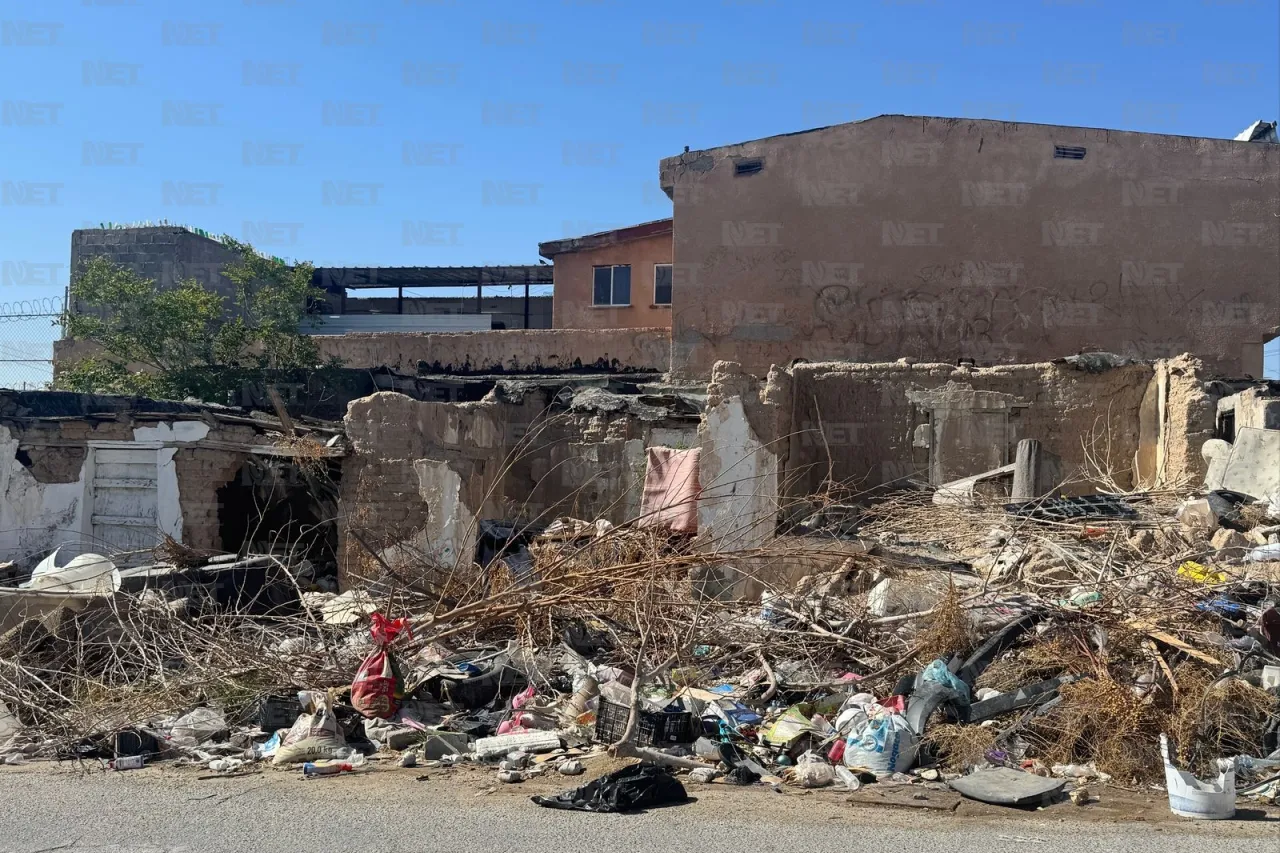 Tiradero clandestino en colonia Obrera genera problemas de basura y seguridad