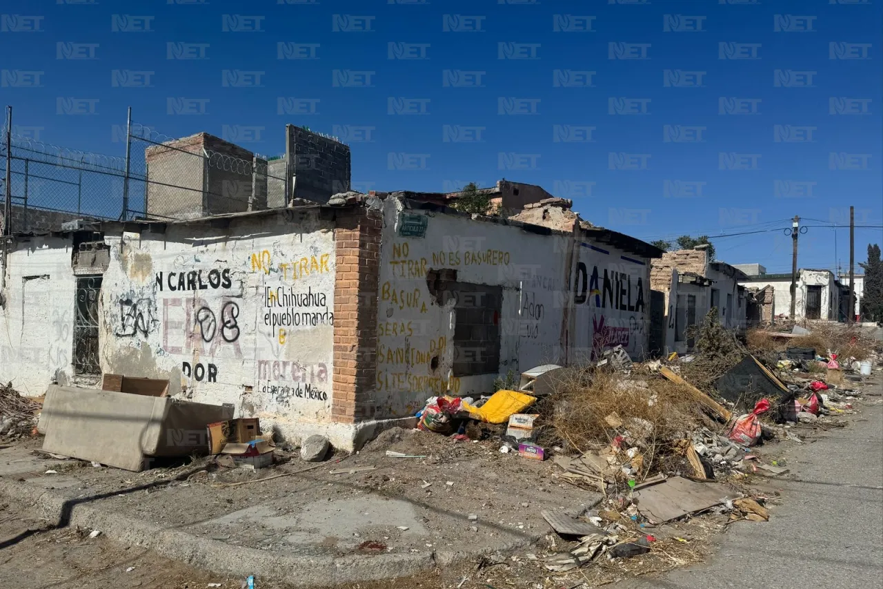 Tiradero clandestino en colonia Obrera genera problemas de basura y seguridad