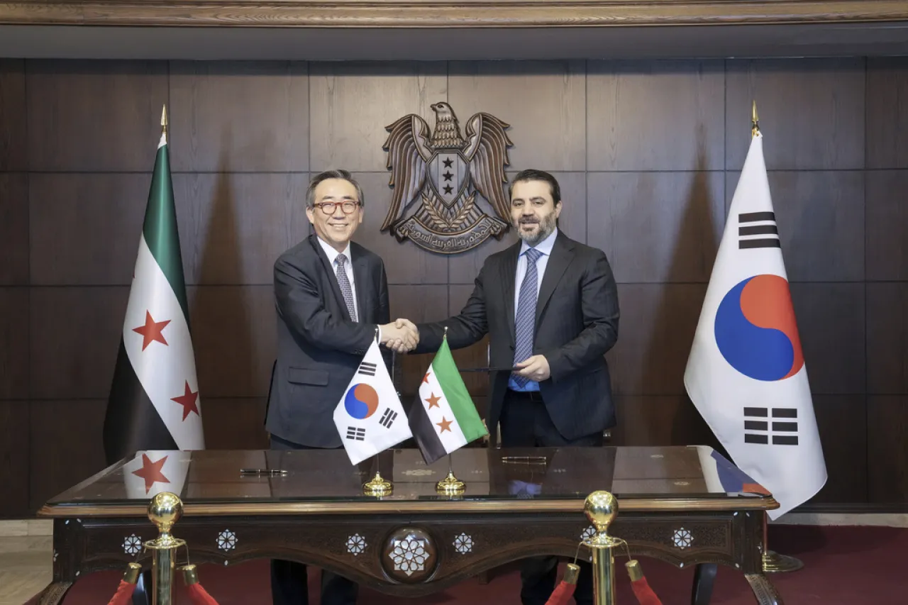Corea del Sur establece relaciones diplomáticas con Siria