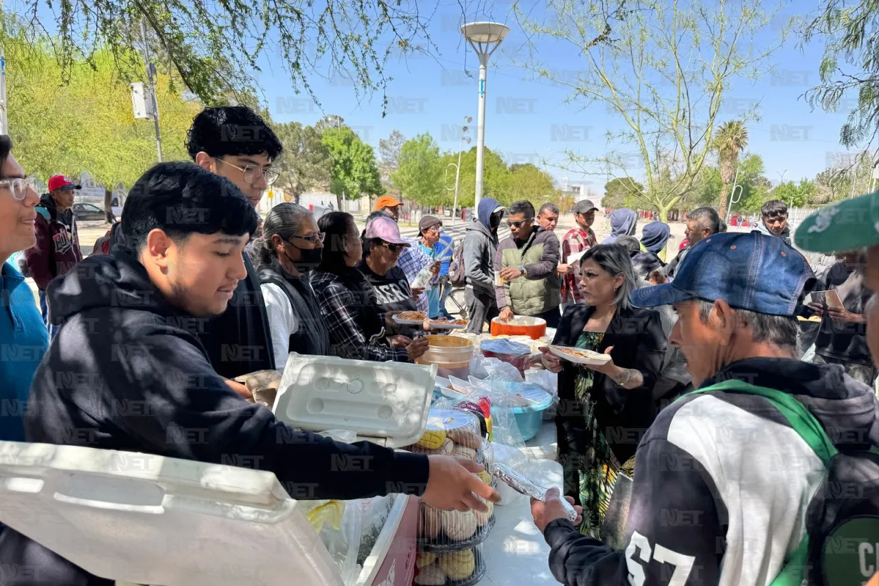Iglesia Apostólica 28 lleva comida y esperanza a los más necesitados