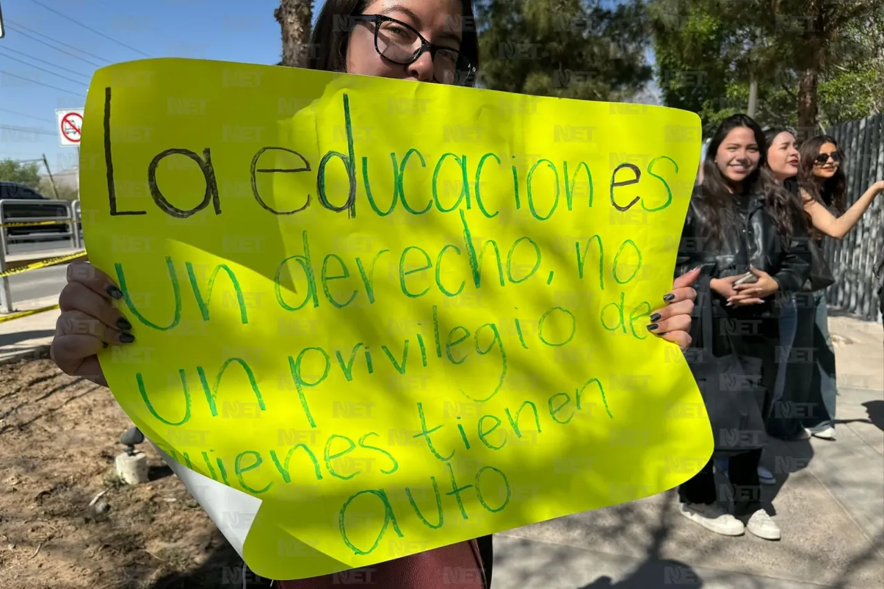 Estudiantes universitarios piden atender escasez de transporte