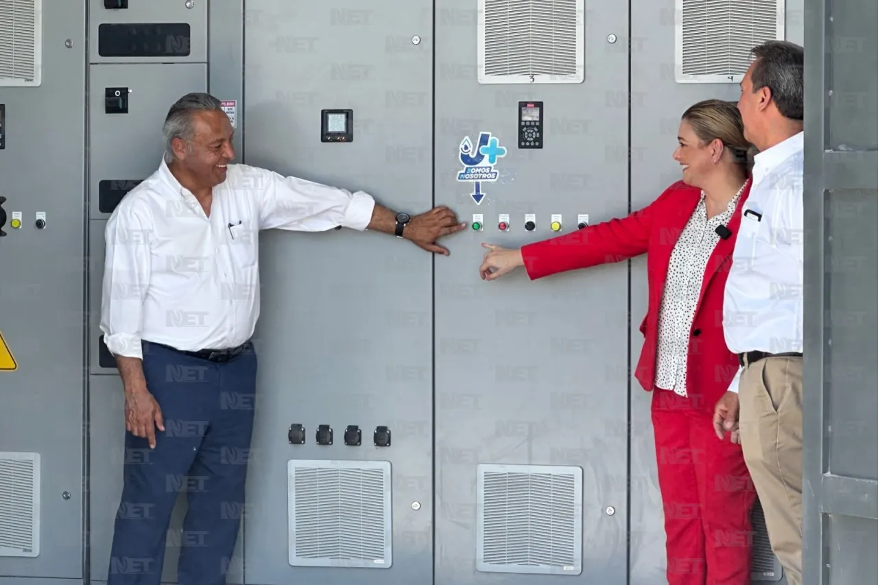 Inaugura Gobernadora obra de agua de más de 120 mdp para Juárez