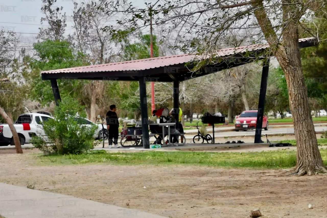 Familias adelantan la Pascua en El Chamizal
