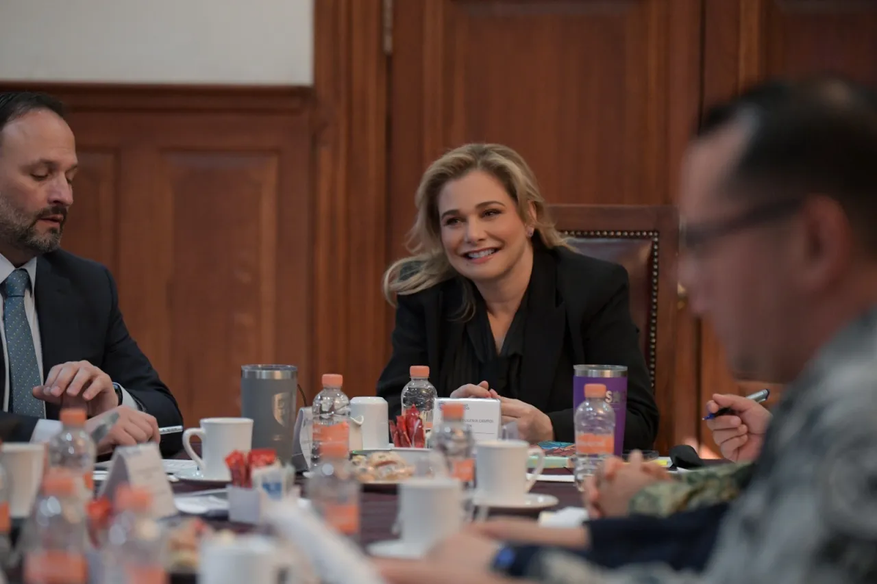 Descarta Maru Campos tema de aguas con EU en reunión con Segob