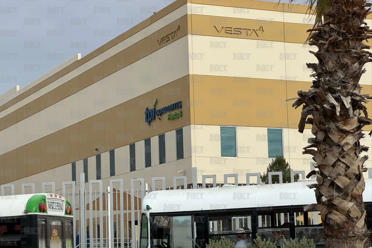 Por muerte de obrero, suspenden turnos TPI Composites