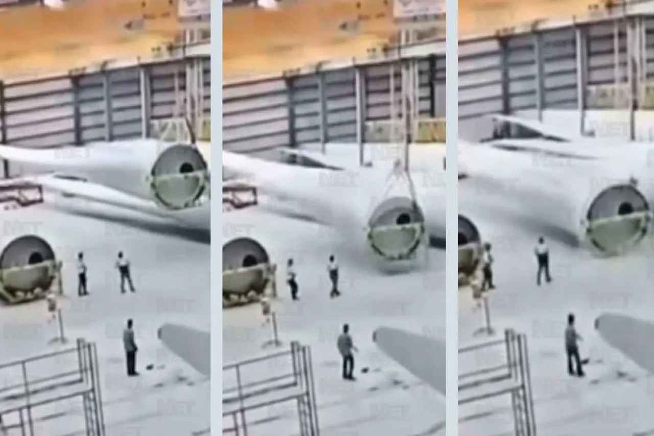 Video: No es la primera vez que caen hélices en el TPI Composites